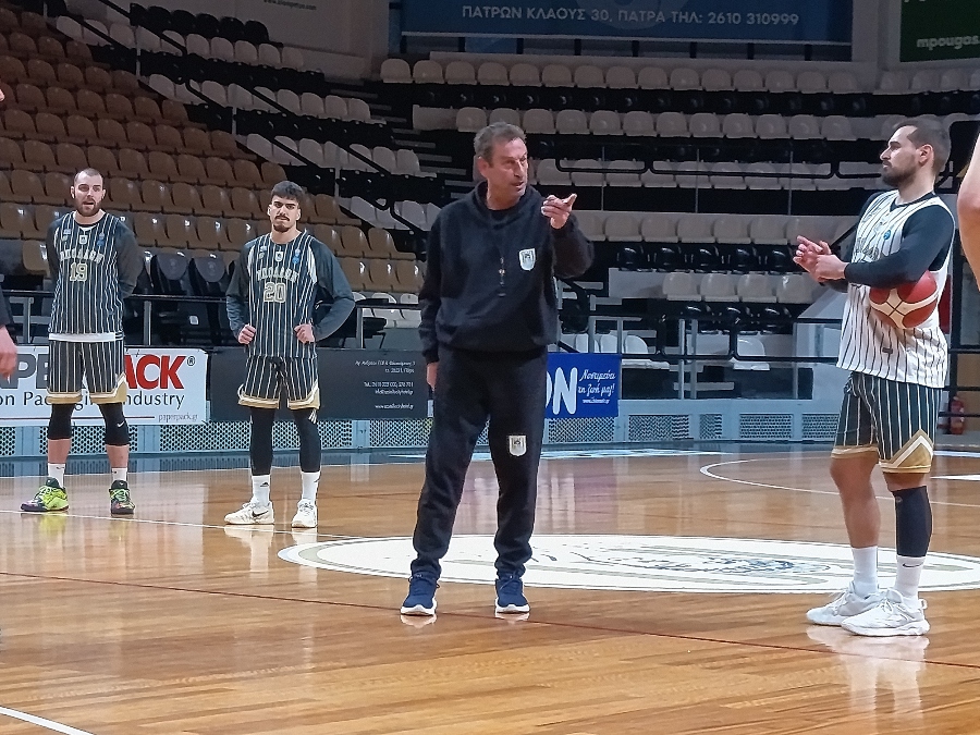 Πρώτη προπόνηση με τον νέο προπονητή του Απόλλωνα, Ντίνο Καλαμπάκο